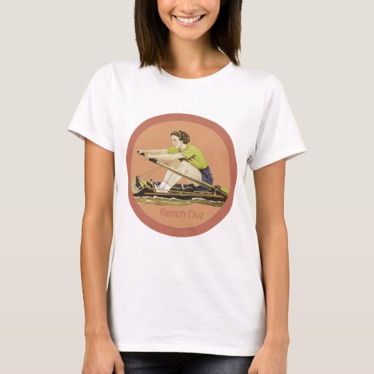 Vintage Woman Rower T-Shirt