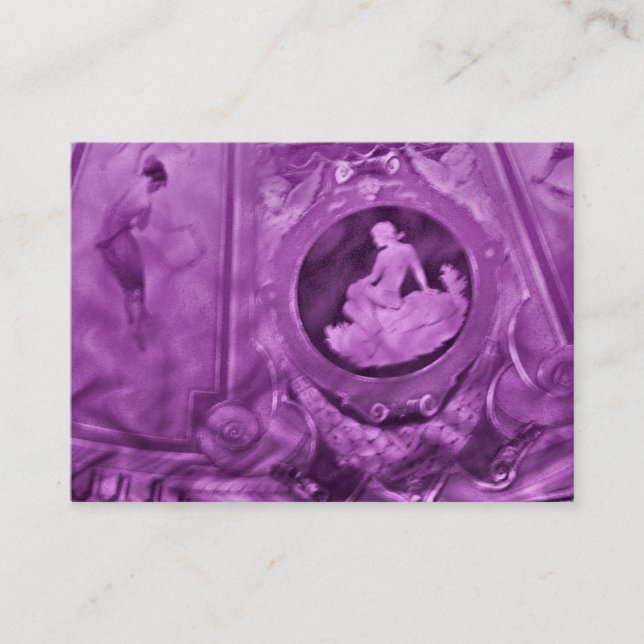 Vintage Women atc aceo Business Card (Front)