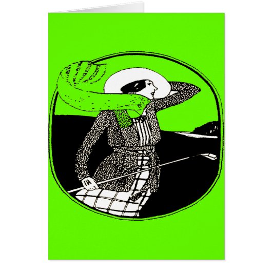VINTAGE WOMEN GOLFER CARDS (Front)