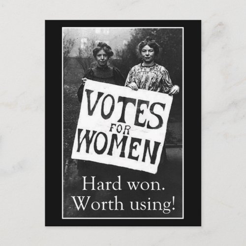 Vintage Women Vote Postcard