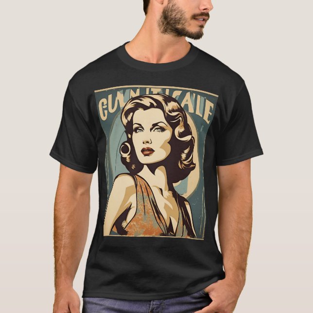 &quot;Vintage Women&#x27;s Poster T-Shirt (Front)