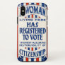 Vintage Women's Voting Rights Support Reprint iPhone X Case