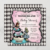 Vintage Wonderland Baby Shower Invitation (Front/Back)