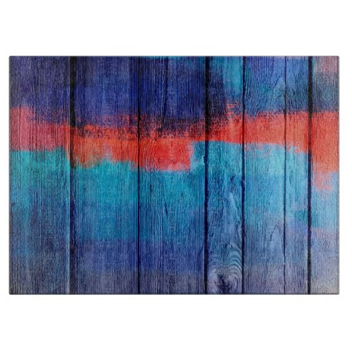 Vintage Wood Abstract 6 Cutting Board