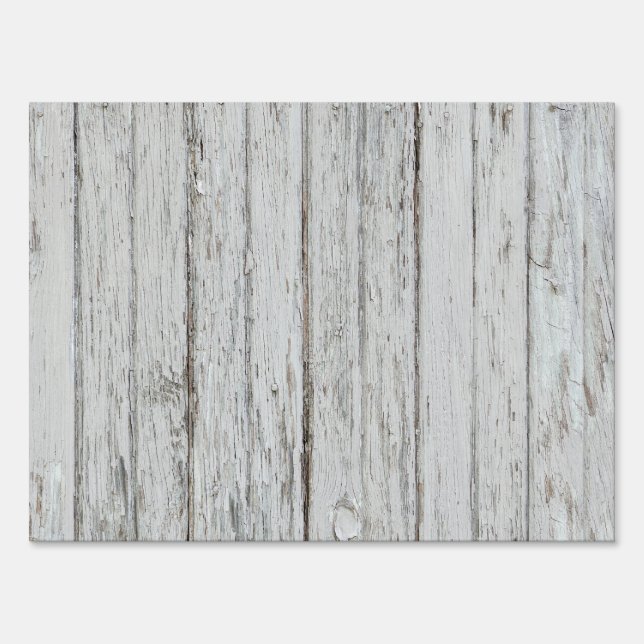 Vintage Wood Background Sign (Front)