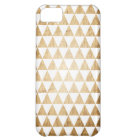 Vintage Wood Grain Geometric Triangle iPhone Case