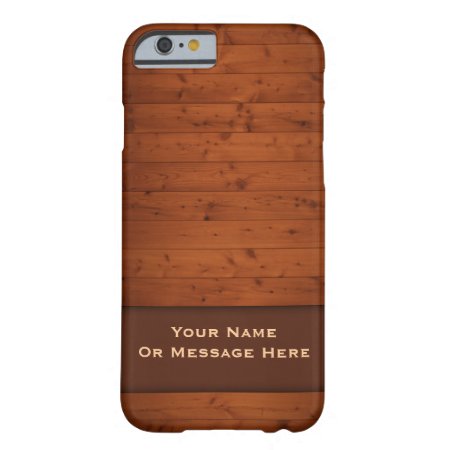 Vintage Wood Iphone 6 Case