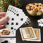 Vintage Wooden Abacus Classic Counting Tool  Poker Cards<br><div class="desc">"Make game night unforgettable with these unique playing cards featuring a vintage wooden abacus design on the back. Perfect for math enthusiasts, teachers, or fans of retro-inspired art, this deck combines classic card play with a touch of nostalgic charm. The intricate abacus illustration adds a creative and educational flair, making...</div>