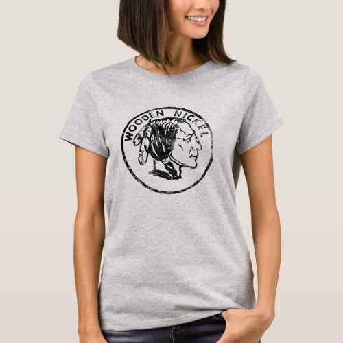 Vintage Wooden Nickel T_Shirt