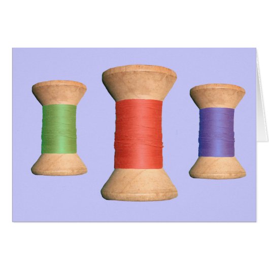 Vintage Wooden Spool Series (Front Horizontal)