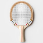 Vintage Wooden Tennis Racket Ping-pong Paddle at Zazzle