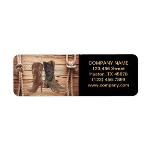 vintage woodgrain cowboy boots western fashion label