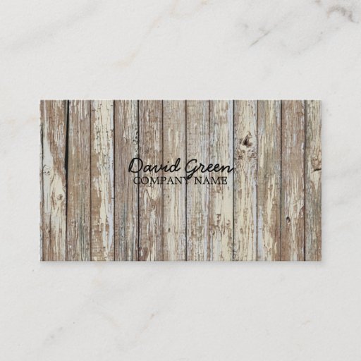 Customizable vintage country wood grain construction business business card templates