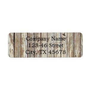 vintage woodgrain handyman construction label