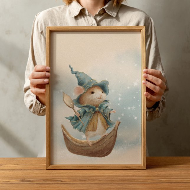 Vintage Woodland Animals Nursery Poster (Creator Uploaded)