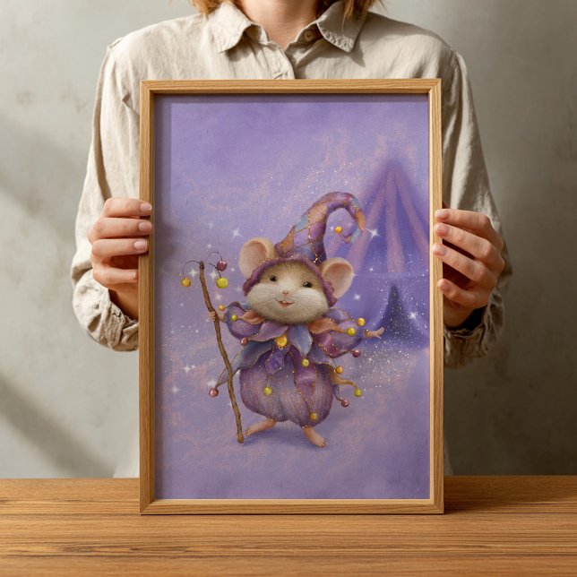 Vintage Woodland Animals Nursery Poster (Creator Uploaded)