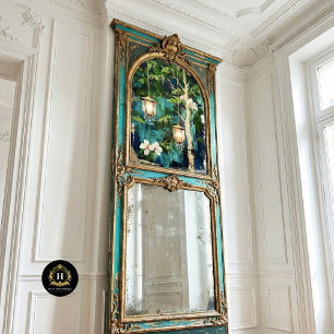 Vintage Woodland Chandelier Decoupage Furniture Tissue Paper