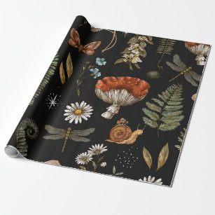 Woodland Nature Wrapping Paper Sheets, Zazzle