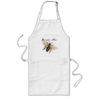 Vintage Worker Bee Insect Illustration Antique