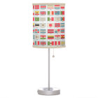 Vintage World Flags Lamp