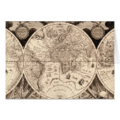 Vintage World Map (Front Horizontal)