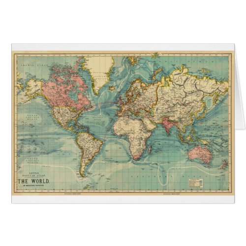 Vintage World Map