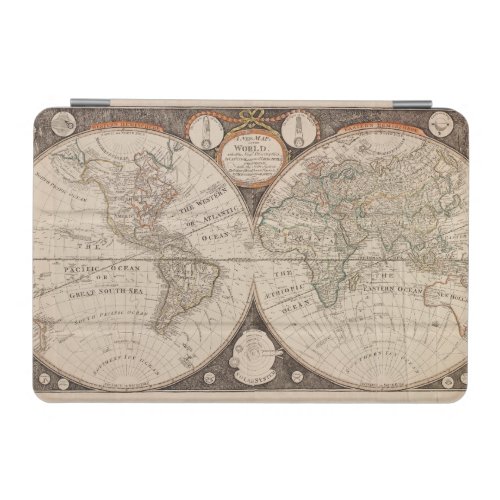 Vintage World Map 1766 iPad Mini Cover