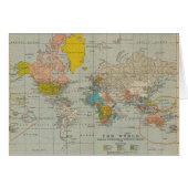 Vintage World Map 1910 (Front Horizontal)