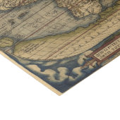 Vintage World Map Antique Atlas Tissue Paper (Corner)