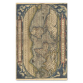 Vintage World Map Antique Atlas Tissue Paper (Vertical)