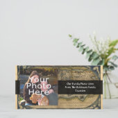 Vintage World Map Atlas Historical Design (Standing Front)