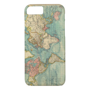 Vintage World Map iPhone 8/7 Case
