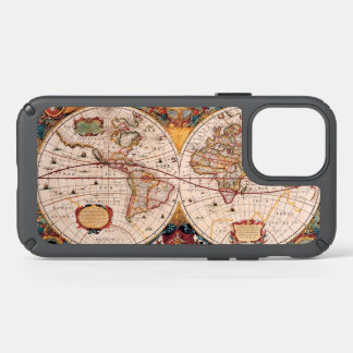 Vintage World Map Circa 1600 Speck iPhone Case