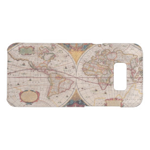 Vintage World Map Circa 1600 Uncommon Samsung Galaxy S8+ Case