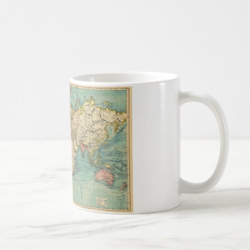 Vintage World Map Coffee Mug