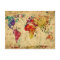 Vintage world map