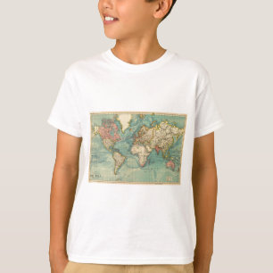 Vintage World Map T-Shirt