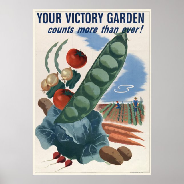 Vintage World War 2 Poster (Front)