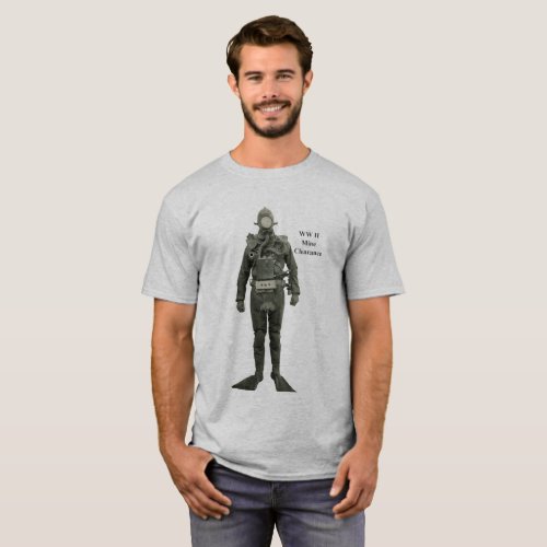 Vintage World War II Mine Clearance Diver T_Shirt