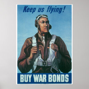 Vintage World War II Poster
