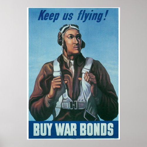 Vintage World War II Poster
