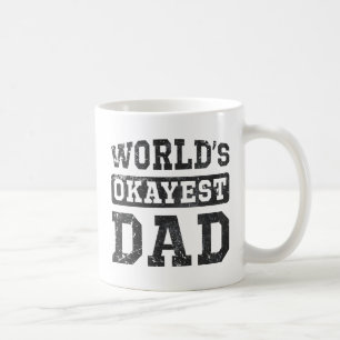 Vintage World's Okayest Dad Classic Mug