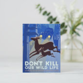 Vintage WPA | Wildlife Conservation Poster (Standing Front)