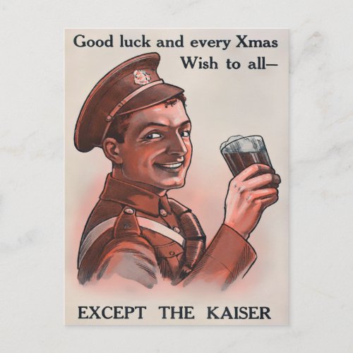 Vintage WW1 Christmas Postcard
