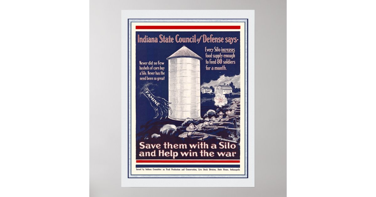"Join The Army" 1917 WWI Patriotic Poster - 18x24 Inch Vintage Military Reprint 2 thumbnail image