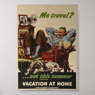 Vintage WW2 Propaganda Poster