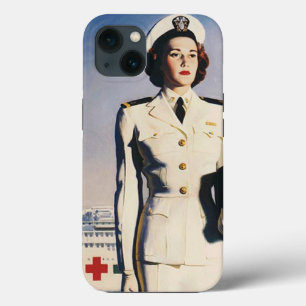 Vintage WW II Navy Nurse iPhone 5 Case