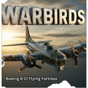 Vintage WWII B-17 Flying Fortress Tri-Blend Shirt