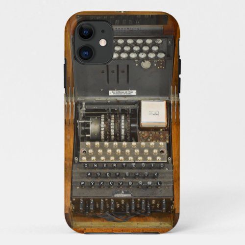 Vintage WWII German Enigma iPhone 11 Case