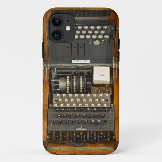 Vintage WWII German Enigma Case-Mate iPhone Case (Back)